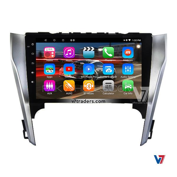 V7 Toyota Camry 2012-15 Android LCD Panel DVD Player GPS Navigation Image-1