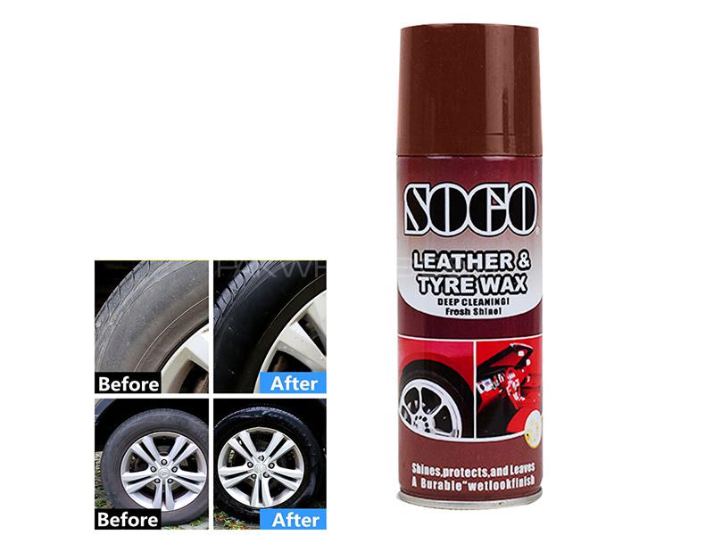 Sogo Leather And Tyre Wax 250ml - Vanilla Image-1