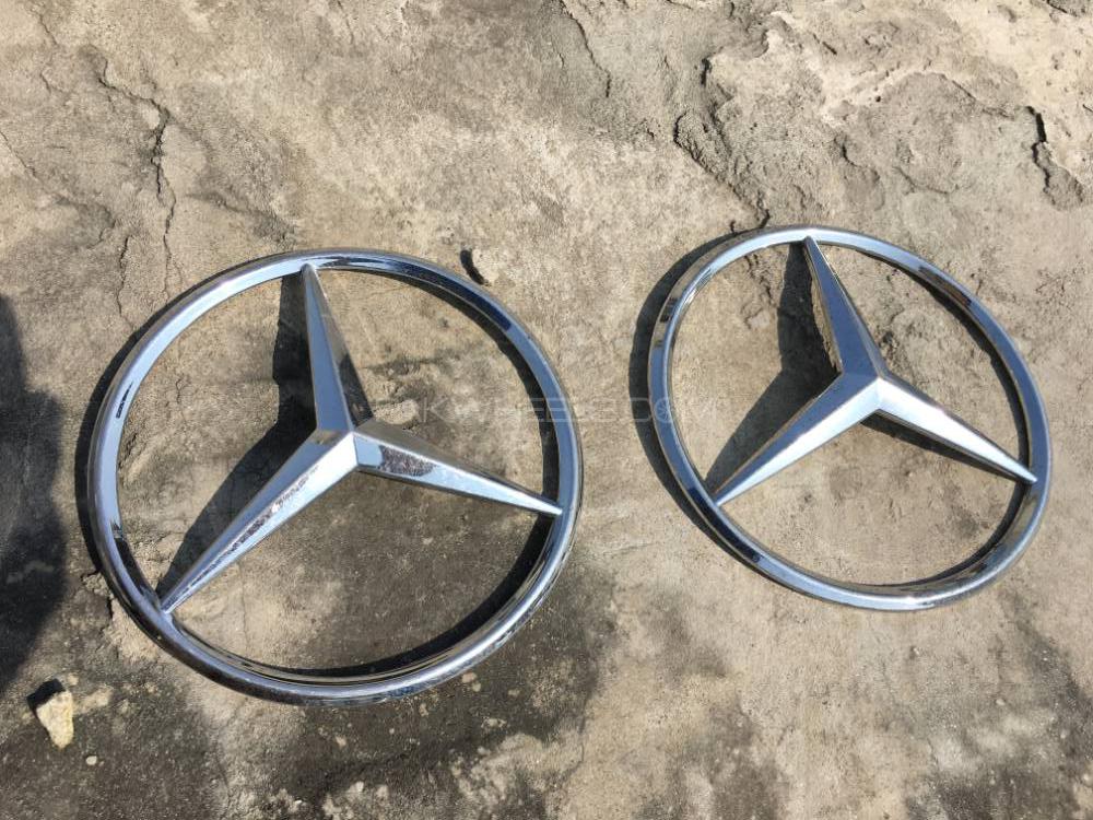 Buy Mercedes Benz Emblem Logo Monogram Star Beidge W123 W203 W204 W220 ...