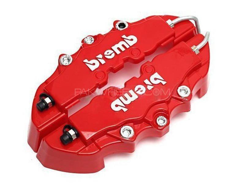 Universal Brembo Brake Caliper Cover - Red Image-1
