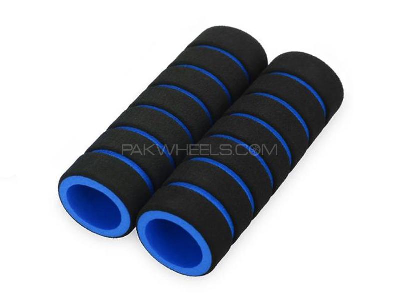 Universal Foam Cover For Handle Grip - Blue Image-1