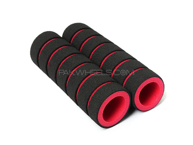Universal Foam Cover For Handle Grip - Red Image-1