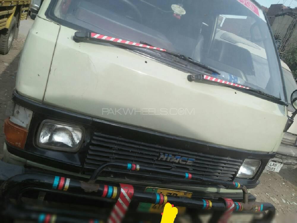 Toyota Hiace 1988 for Sale in Lahore Image-1