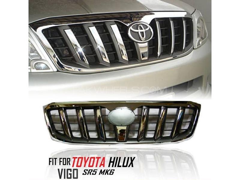 Toyota Vigo Front Prado Style Grill Image-1