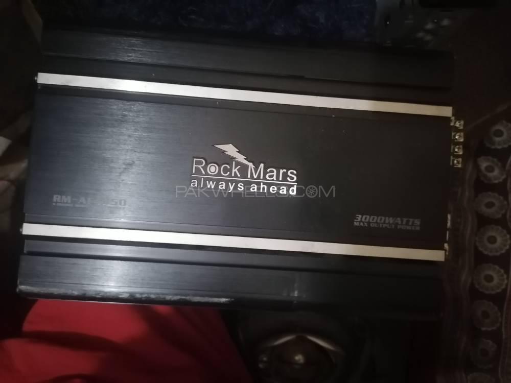 Rocksmar 4 channel amplifier wid kenwood pre and Boshman woo Image-1