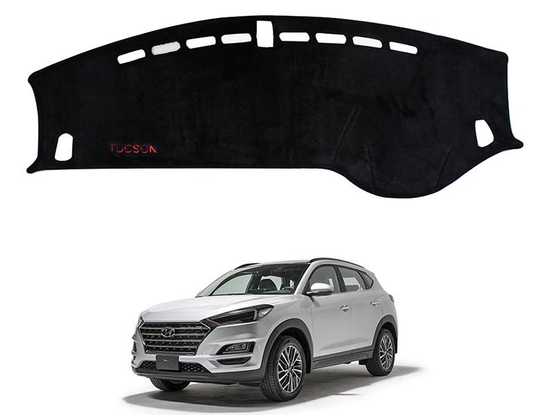 Hyundai Tucson 2020-2021 Velvet Dashboard Mat Image-1
