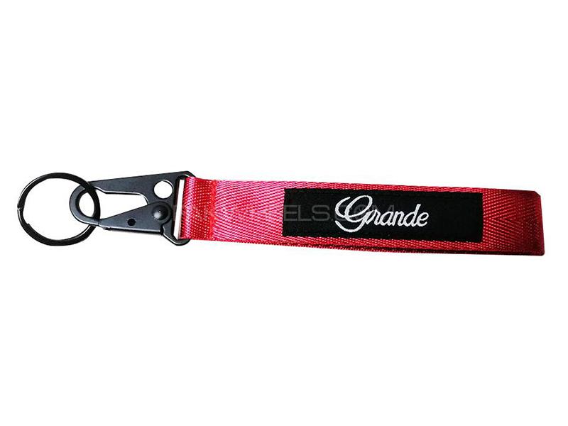 Grande Ribbon Keychain - Red for sale in Karachi Image-1