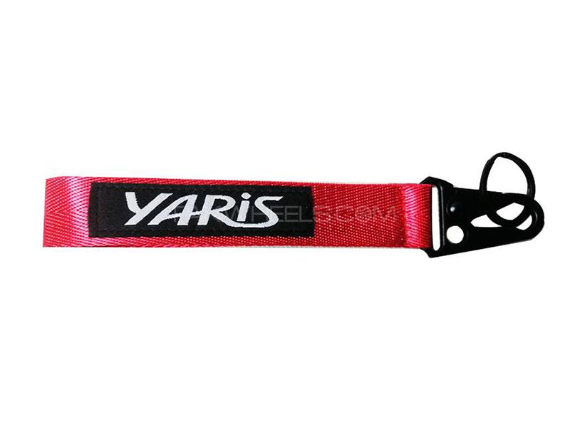Yaris Ribbon Keychain - Red for sale in Karachi Image-1