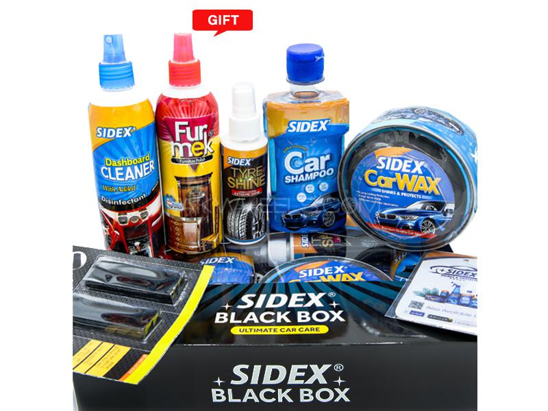 Sidex 8 In 1 Black Box Ultimate Car Care Kit Image-1