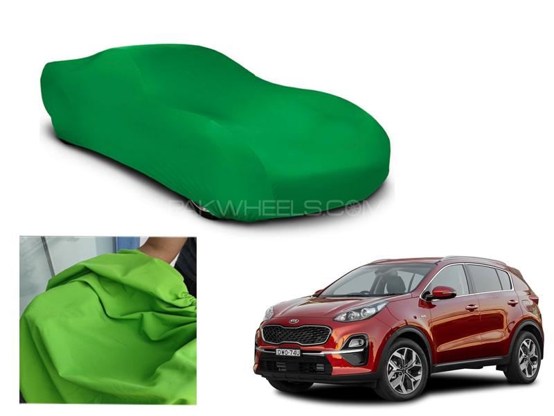 Kia Sportage Microfiber Coated Anti Scratch And Anti Swirls Water Resistant Top Cover Image-1