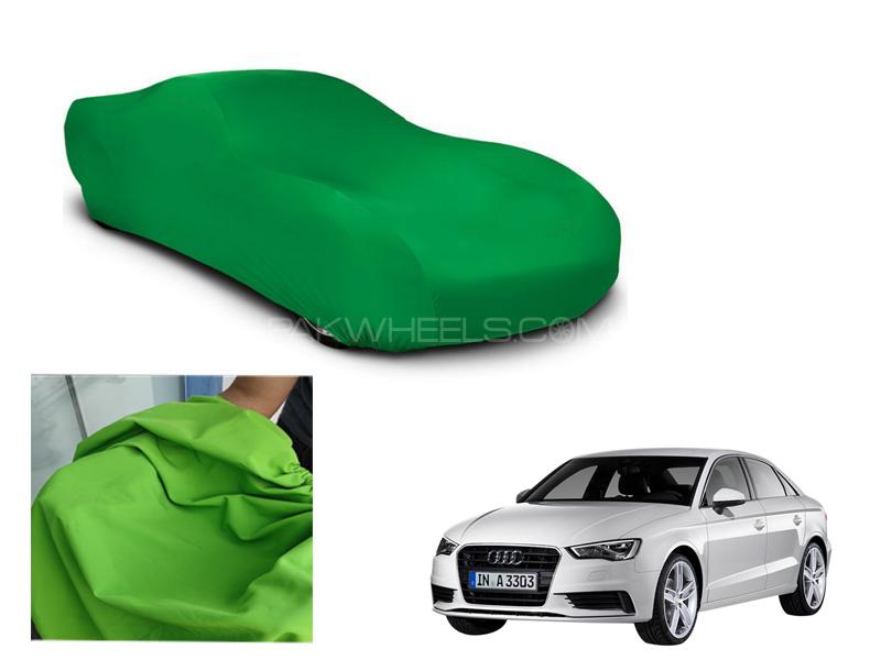 Audi A3 Microfiber Coated Anti Scratch And Anti Swirls Water Resistant Top Cover Image-1