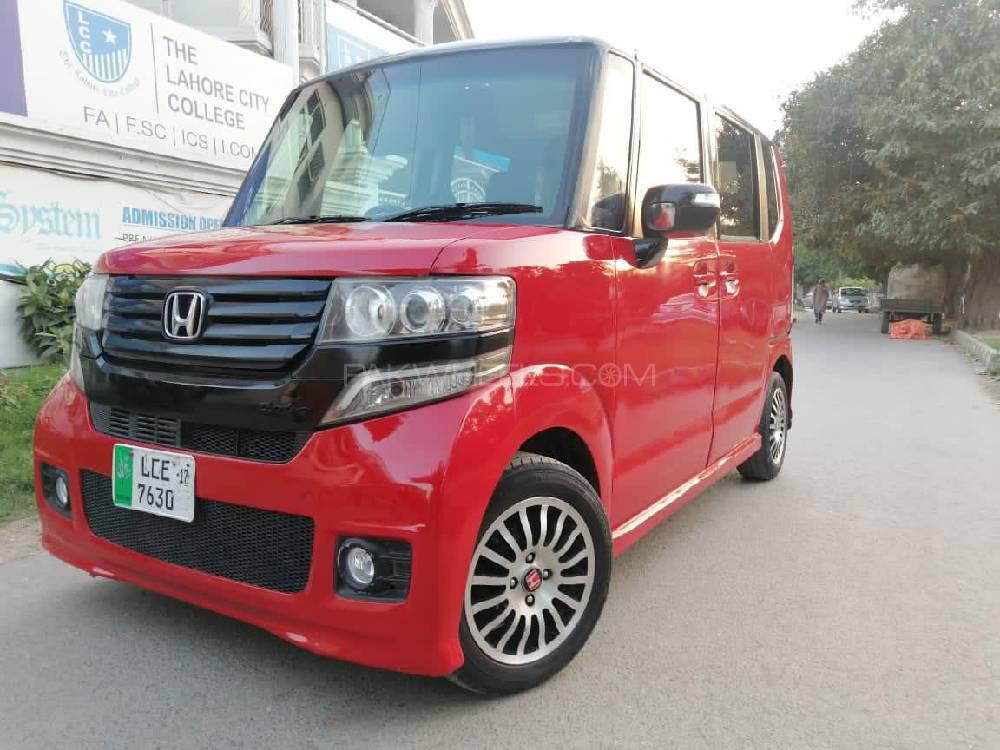 Honda N Box 2tone Color Style G Turbo Package 17 For Sale In Lahore Pakwheels