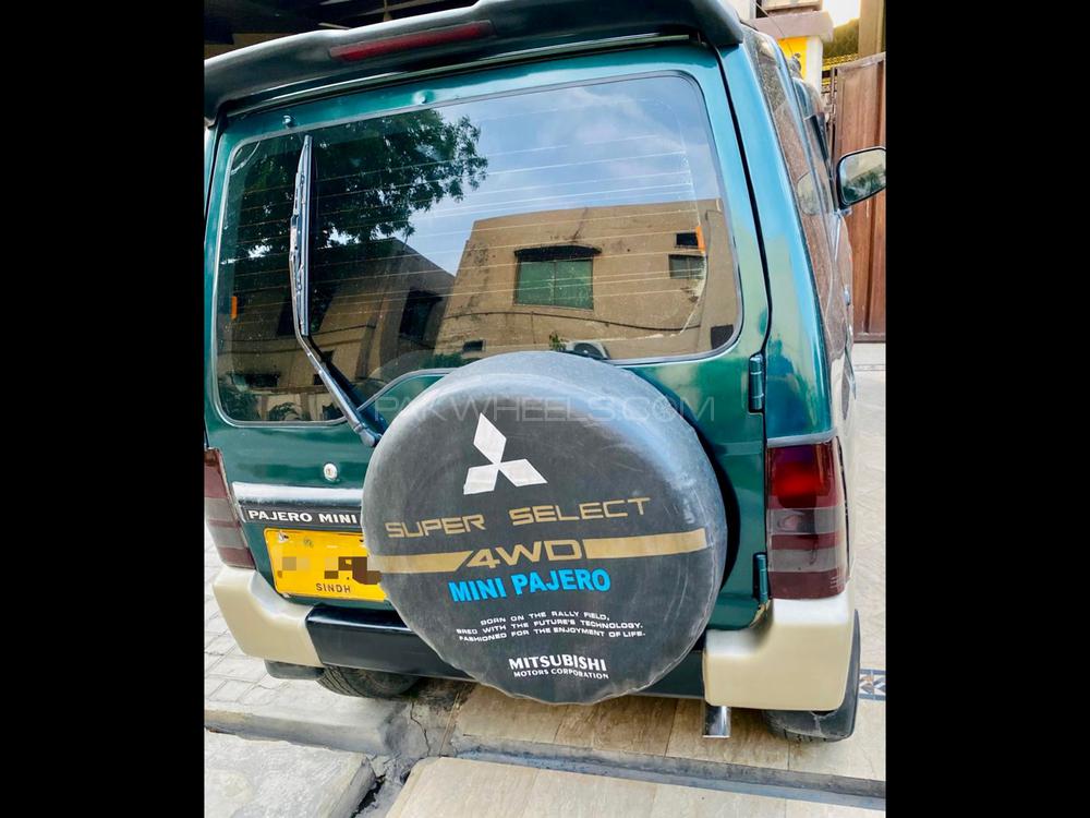 Mitsubishi Pajero Mini 1995 for Sale in Lahore Mitsubishi Pajero Mini 1995 for Sale in Lahore Image-3