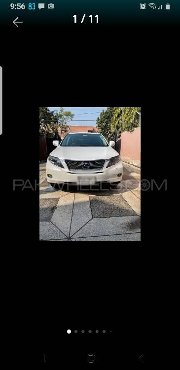 لیکزس آر ایکس سیریز 2011 for Sale in لاہور Image-1