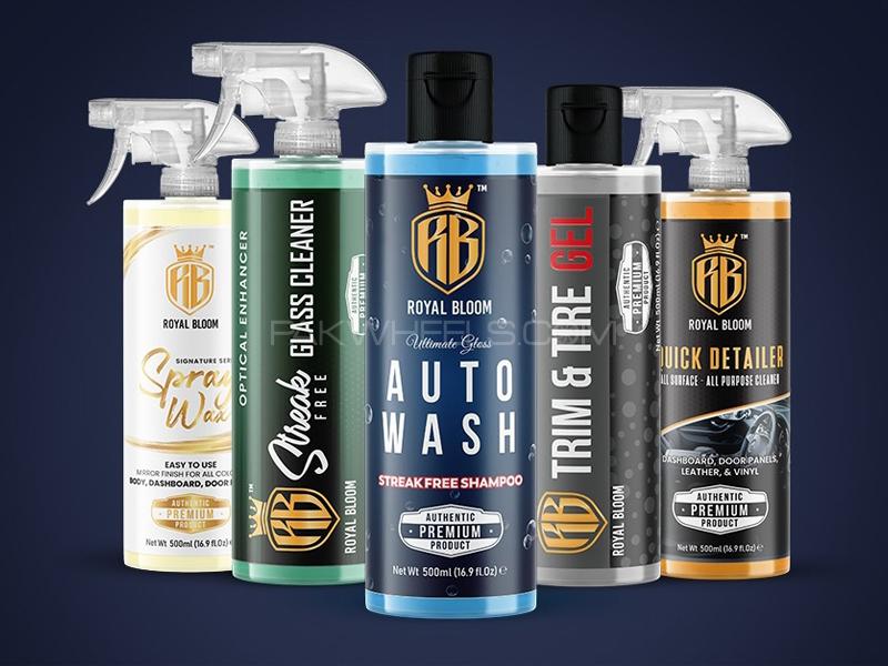 Royal Bloom 6 In 1 Ultimate Complete Car Care Kit  Image-1