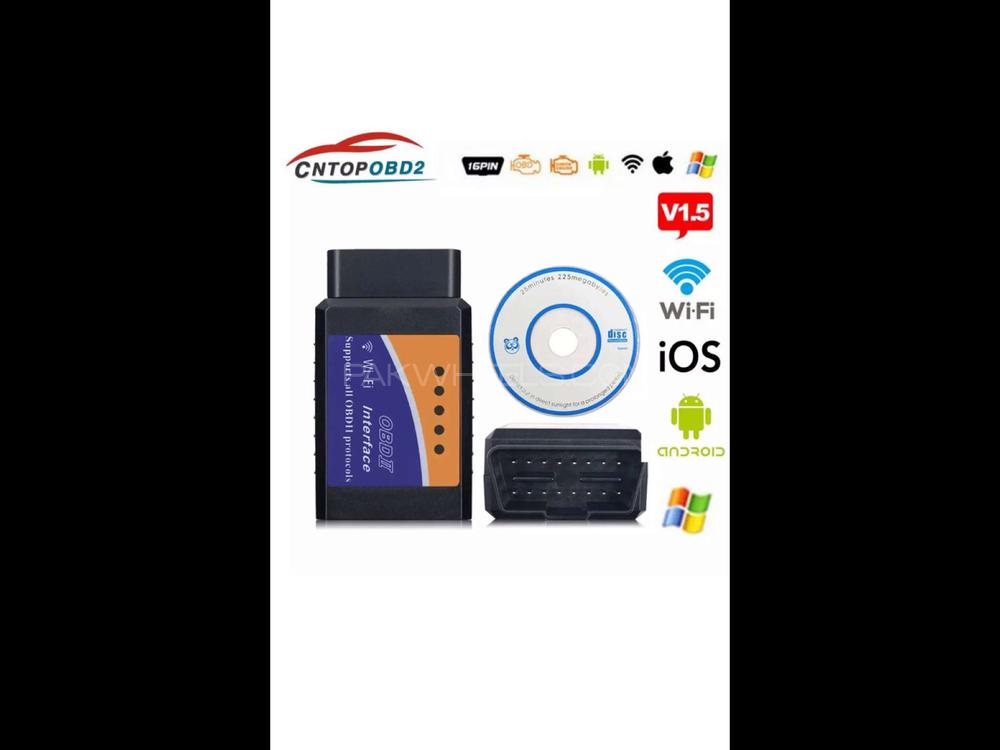 WIFI OBD2 car scanner  for sale in Lahore Image-1