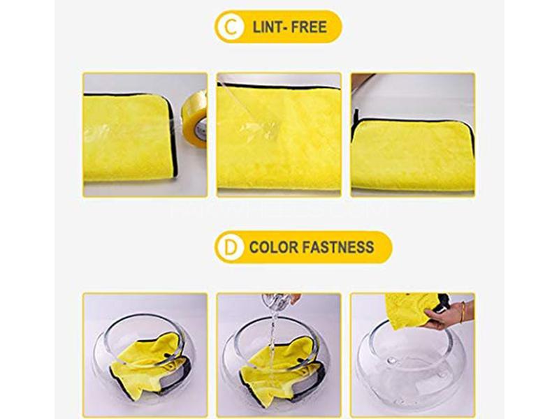 Micro Fiber Cloth Yellow - Pack Of 5 Micro Fiber Cloth Yellow - Pack Of 5 Image-3
