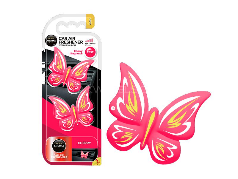 Aroma Polymer Air Freshener Butterfly Cherry Image-1