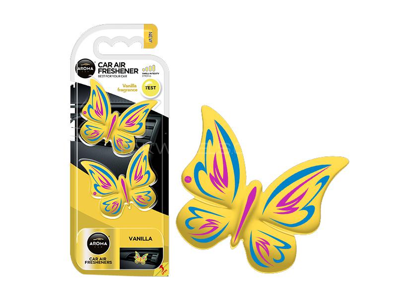 Aroma Polymer Air Freshener Butterfly Vanilla Image-1