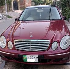 Maroon Mercedes Benz E Class 3rd W211 Generation Automatic Cars For Sale In Pakistan Pakwheels