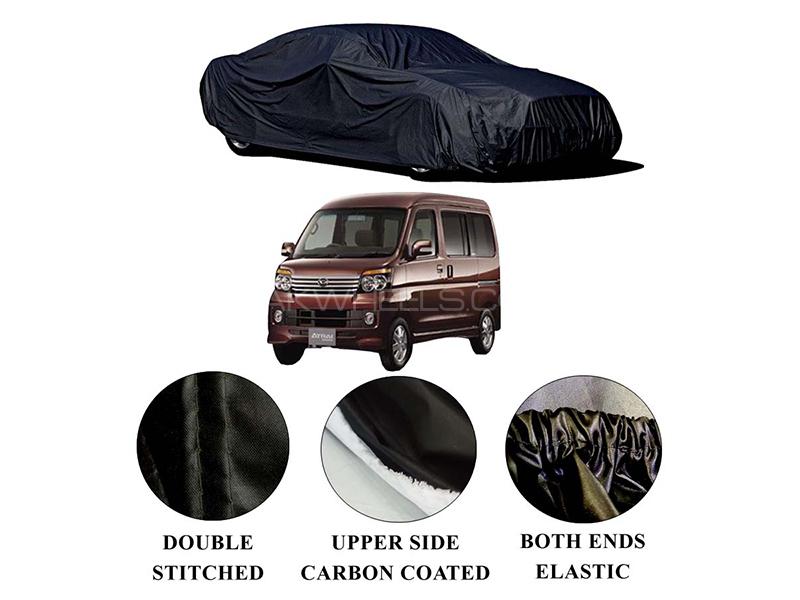 Daihatsu Atrai Polymer Carbon Coated Car Top Cover for sale in Karachi Image-1
