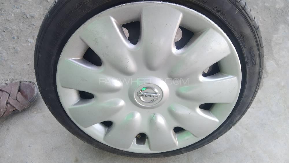 155.55.14 tyre and rims low profile 4 nuts 100 pcd Image-1