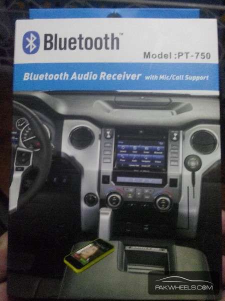 AUX Car Wireless Handsfree Bluetooth Music Audio Stereo Kit Image-1