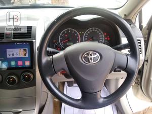 Toyota Corolla XLI 2014
white in colour 
front and back camera with Android TV.
TCM maintained.