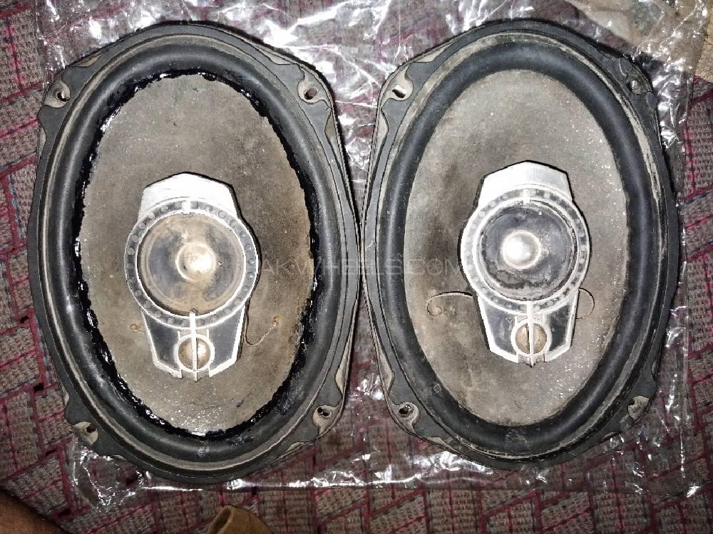 TS-A6965S Pioneer 6" x 9" 3-Way Coaxial Car Woofer speaker Image-1
