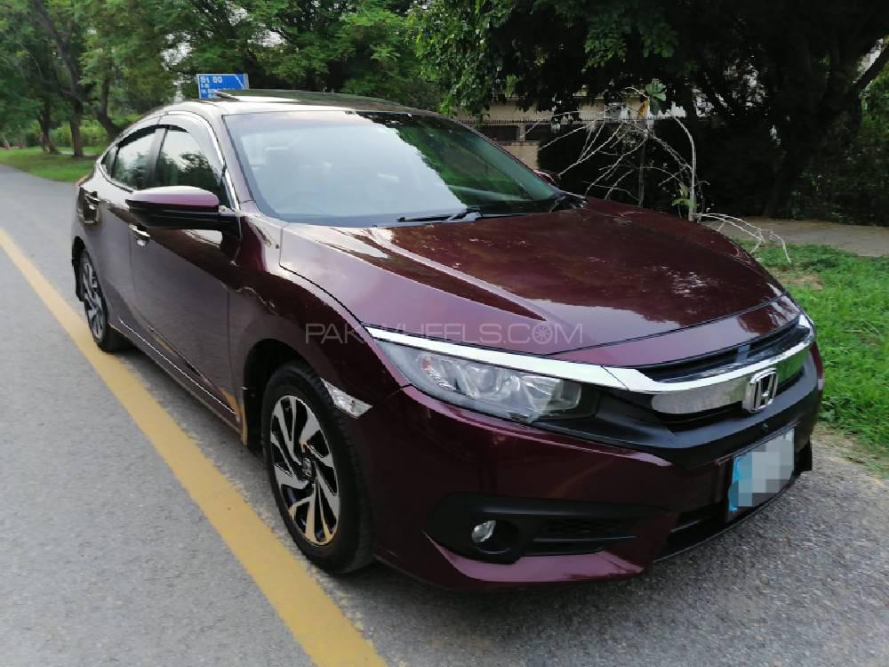 Maroon Civic Vti Oriel 2018 Automatic Cars For Sale In Pakistan Verified Car Ads Pakwheels