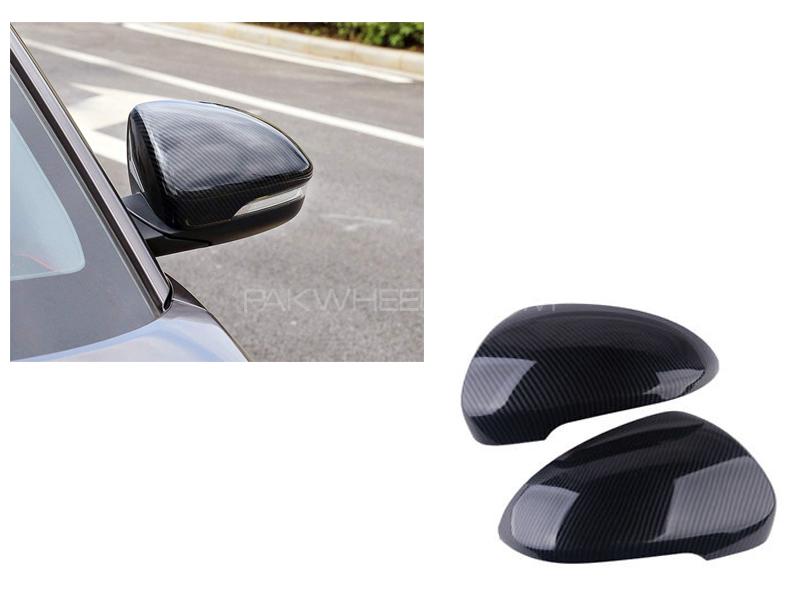Hyundai Tucson Side Mirror Carbon Fiber Covers for sale in Lahore Image-1