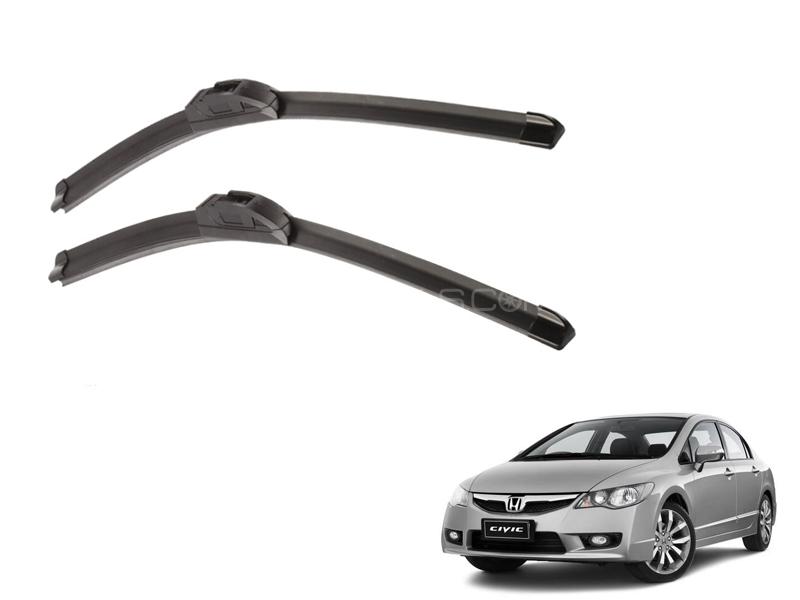 Honda Civic 2006-2012 Mpower Luxury Wiper Blade Set  Image-1