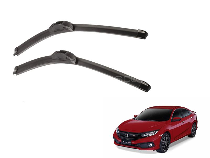 Honda Civic 2016-2021 Mpower Luxury Wiper Blade Set  Image-1