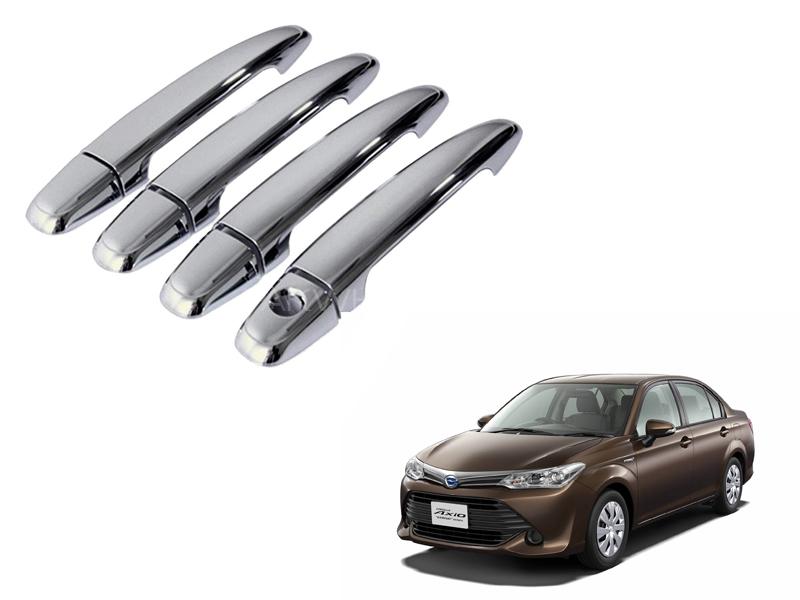 Toyota Axio Door Handle Chrome Covers Set Image-1