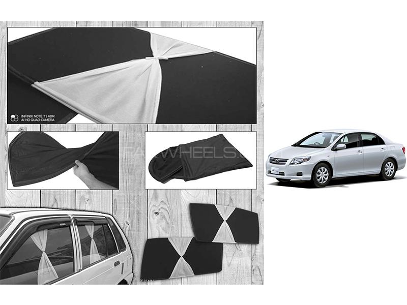 Toyota Axio 2007-2010 Fancy Design Foldable Sun Shades  for sale in Karachi Image-1