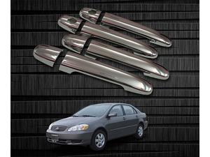 Toyota Corolla 2002-2008 Door Handle Cover - Chrome  Toyota Corolla 2002-2008 Door Handle Cover - Chrome