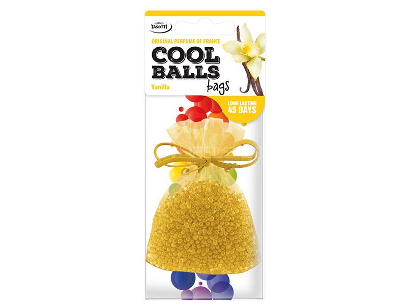 Tasotti Cool Balls Hanging Car Air Freshener - Vanilla - Pack Of 2  for sale in Karachi Image-1