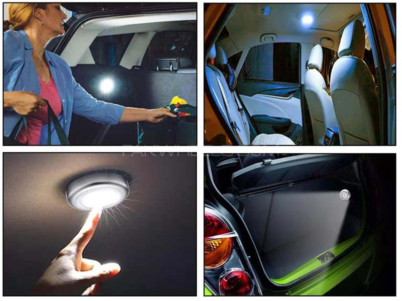 Universal Wireless Interior LED Light For Car - Pack Of 1  for sale in Karachi Image-1