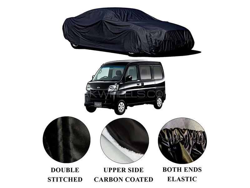 Daihatsu Hijet Polymer Carbon Coated Car Top Cover for sale in Karachi Image-1