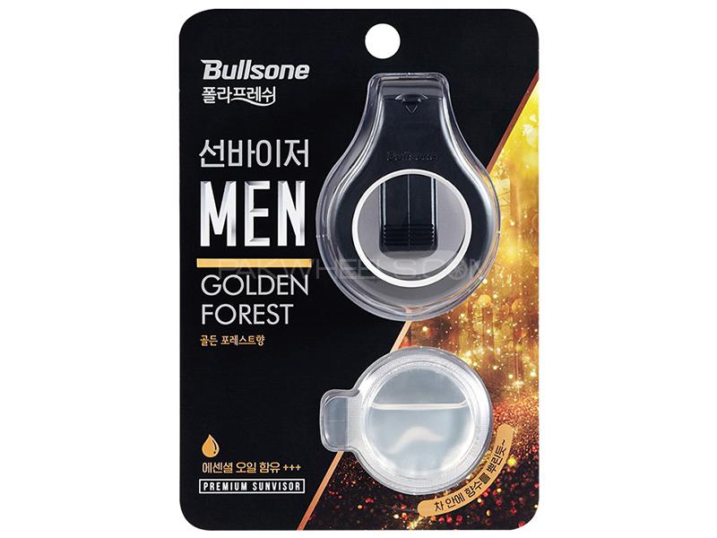 Bullsone Sunvisor Men Air Freshener - Golden Forest  Image-1