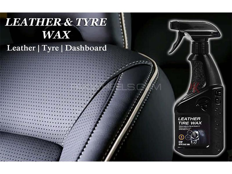 Gladiator Leather And Tyre Wax Spray - 500ml in Karachi
