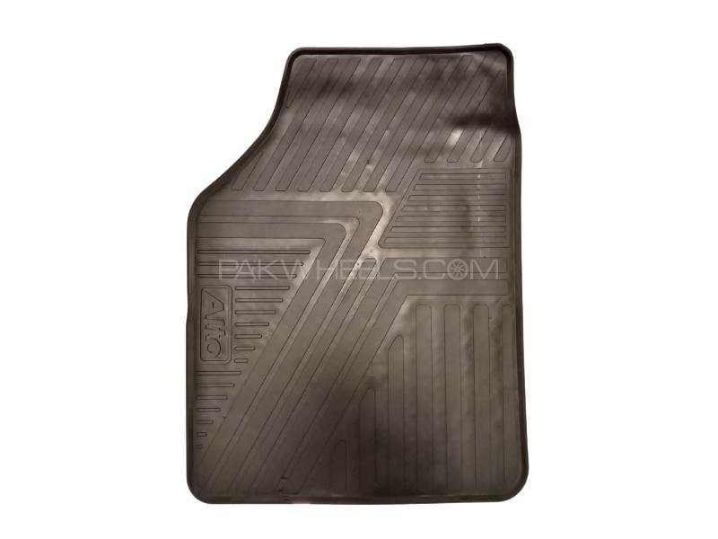 Diamond Latex Premium Black Suzuki Alto Floor Mats| Plastic | Water Proof | Rubber Mats (P74) Diamond Latex Premium Black Suzuki Alto Floor Mats| Plastic | Water Proof | Rubber Mats (P74) Image-2