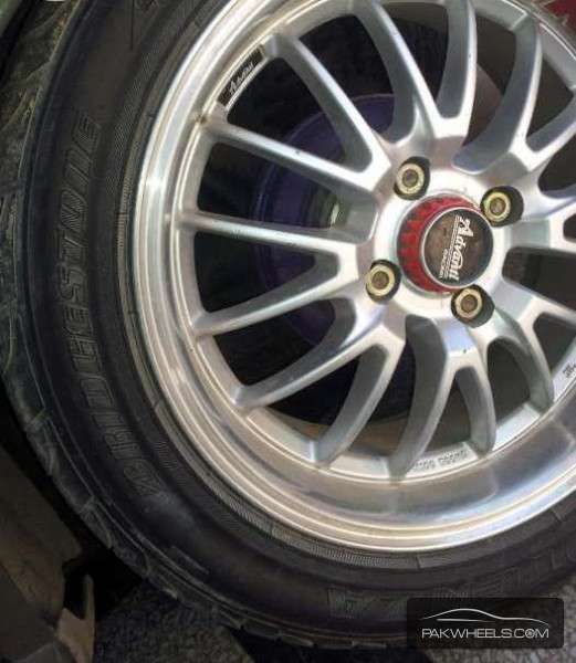 15' inch Advanti Rims and Bridgestone Tyre For Sale Image-1
