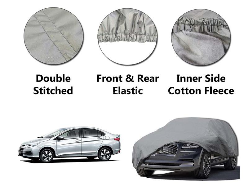 Honda Grace 2014-2020 PVC Cotton Double Stitched Car Top Cover  Image-1