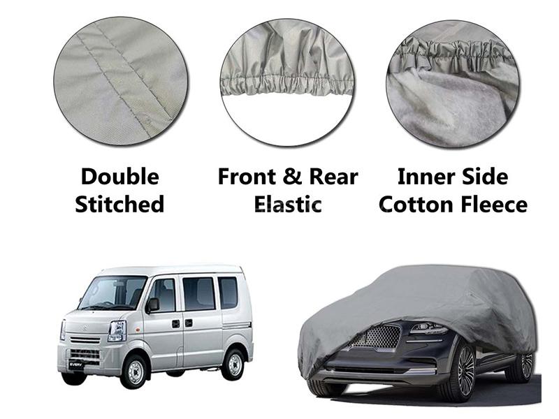 Suzuki Every 2005-2021 PVC Cotton Double Stitched Car Top Cover  Image-1