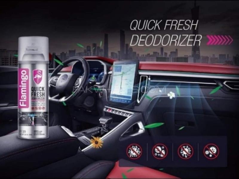 Flamingo Quick Fresh Deodorizer - 220ml | Antibacterial | Eradicate Odors Flamingo Quick Fresh Deodorizer - 220ml | Antibacterial | Eradicate Odors Image-2