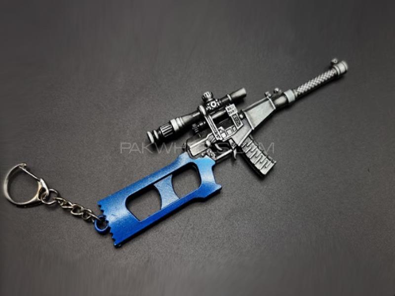 Metal Gun Key Chain PUBG Car Hanging D6 Image-1