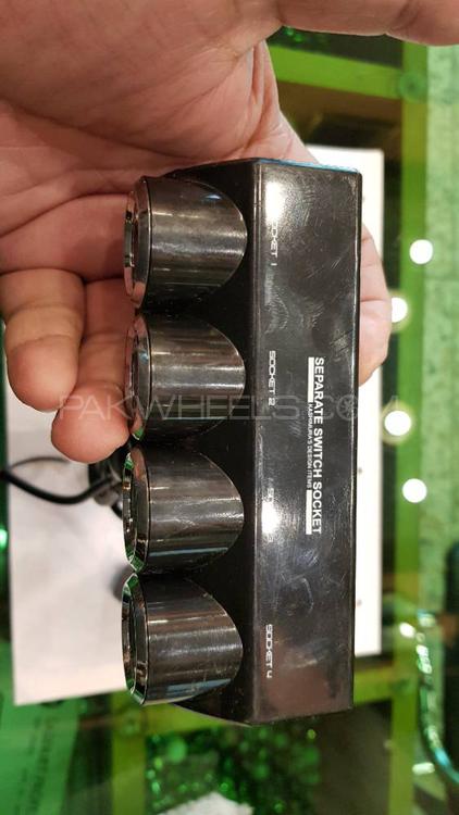 Portable 4 Port Switch with Cigarette socket. Portable 4 Port Switch with Cigarette socket. Image-4