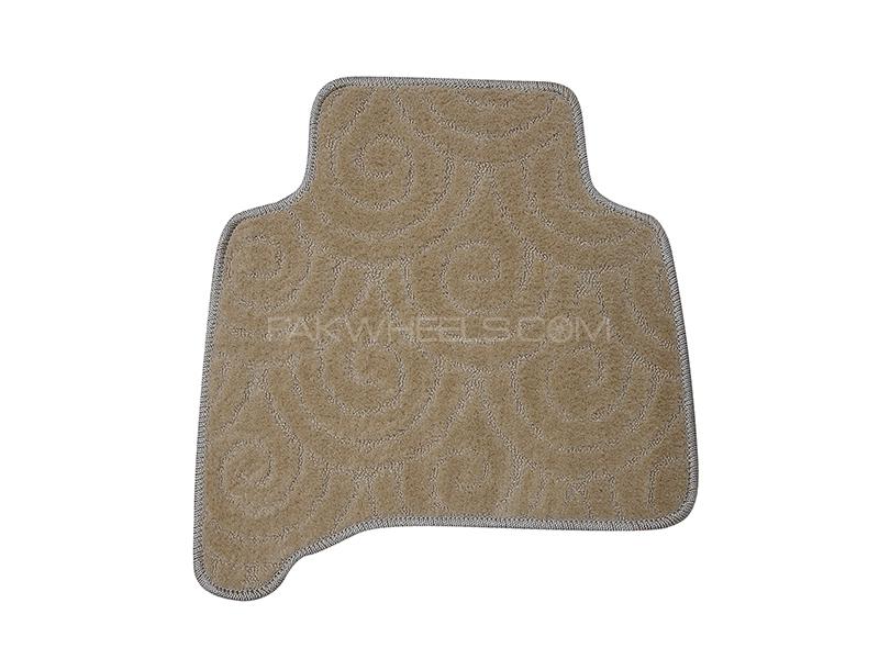 Toyota Prado Carpet Premium Series Beige Car Floor Mats 2009-2021 (P125) Toyota Prado Carpet Premium Series Beige Car Floor Mats 2009-2021 (P125) Image-3