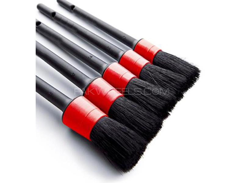 Car Detailing And Cleaning Brushes - 5Pcs Image-1